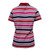 Born Out Here BLP2001 Size 8 -16 Ladies Short Sleeve Polo Shirt in Red, Pink, Navy and White Stripe Bulk Deal, Buy 4 for dollar49.95 each