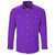 Ritemate RM500BT Pilbara Mens Open Front Shirt Light Purple Bulk Deal, Buy 4 for dollar44.95 Each