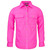 Ritemate RM600BT Pilbara Ladies Open Front Shirt in Fuchsia Bulk Deal, Buy 4 for dollar44.95 Each