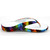 Dawgs Ladies Flip Flops in Paint Balls (Bulk Buy Deal, Buy 2 or more Multi Colour Flip Flops for $64.95 Each - Excludes Plain Colours)