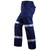 Ritemate RM1004R Cargo Trousers with Reflective Tape in Navy