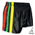 DKanga KMFS5001 Footy Shorts in Black/Red/Green/Yellow Buy 6 for dollar29.95 Each