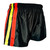DKanga KMFS5001 Footy Shorts in Black/Red/Yellow Buy 6 for dollar29.95 Each