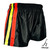 DKanga KMFS5001 Footy Shorts in Black/Red/Yellow Buy 6 for dollar29.95 Each