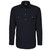 FREE EMBROIDERY - Mens Black CLOSED FRONT Shirt buy 20