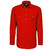 FREE EMBROIDERY - Mens Red CLOSED FRONT Shirt buy 20