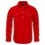 FREE EMBROIDERY - Ladies Red CLOSED FRONT Shirt buy 20