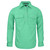 FREE EMBROIDERY - Ladies Mint CLOSED FRONT Shirt buy 20