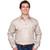 Just Country 10101 Mens Cameron Longsleeve Closed Front Workshirt in Stone Bulk Buy Deal, Buy 4 or more Just Country Adults Shirts for dollar44.95 Each