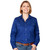 Just Country 50502 Ladies Brooke Longsleeve Open Front Workshirt in Cobalt Bulk Buy Deal, Buy 4 or more Just Country Adults Shirts for dollar44.95 Each