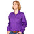 Just Country 50502 Ladies Brooke Longsleeve Open Front Workshirt in Purple Bulk Buy Deal, Buy 4 or more Just Country Adults Shirts for dollar44.95 Each