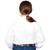 Just Country 60606 KIDS Kenzie Longsleeve Closed Front Shirt in White Bulk Buy Deal, Buy 4 or more Just Country Kids Shirts for dollar39.95 Each