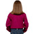 Just Country 60606 KIDS Kenzie Longsleeve Closed Front Shirt in Magenta Bulk Buy Deal, Buy 4 or more Just Country Kids Shirts for dollar39.95 Each