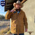 Born Out Here Canvas/Sherpa Lined Jacket BCSJ300 in Whiskey (Buy 4 only $239.95)