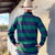  Born Out Here Long Sleeve Quality Rugby BR505 in Forest/Navy (Buy 4 for $89.95each) 