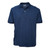 Born Out Here FREE EMBROIDERY - Mens Cotton Polo in Navy (Buy 20+) 