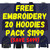  20 Hoodies With Free Logo Embroidery (PACKAGE DEAL) 