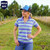  Born Out Here BLP2001 Ladies Short Sleeve Polo Shirt in Periwinkle/Turquoise (Bulk Deal, Buy 4+ Save $10 each!) 