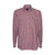  Born Out Here Mens Long Sleeve Open Front Shirt in Claret/White Mini Check (Bulk Deal Buy 4+ for $89.95 each) 