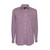 Born Out Here Mens Long Sleeve Open Front Shirt in Nav/Bur/White Mini Check (Bulk Deal Buy 4+ for $89.95 each)