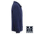 Born Out Here Long Sleeve Full Zip Quality Fleece in Navy