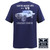 Out Here You're Never Late in A V8 T-Shirt