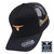  Born Out Here Big Trucker Cap With 3D Logo in Black/Gold 