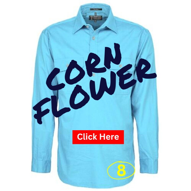Cornflower Embroidery Shirts