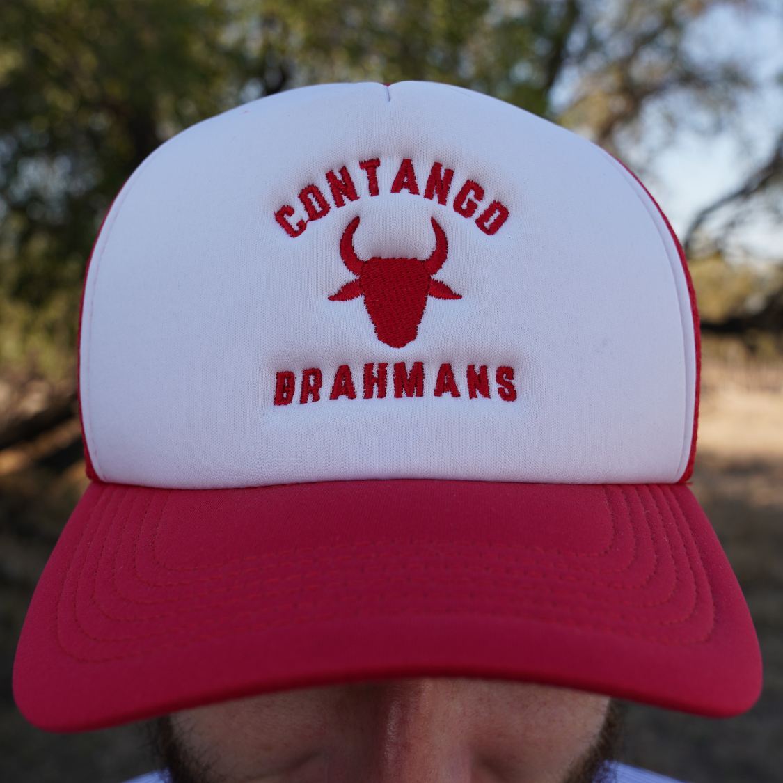 Custom embroidered cap with logo