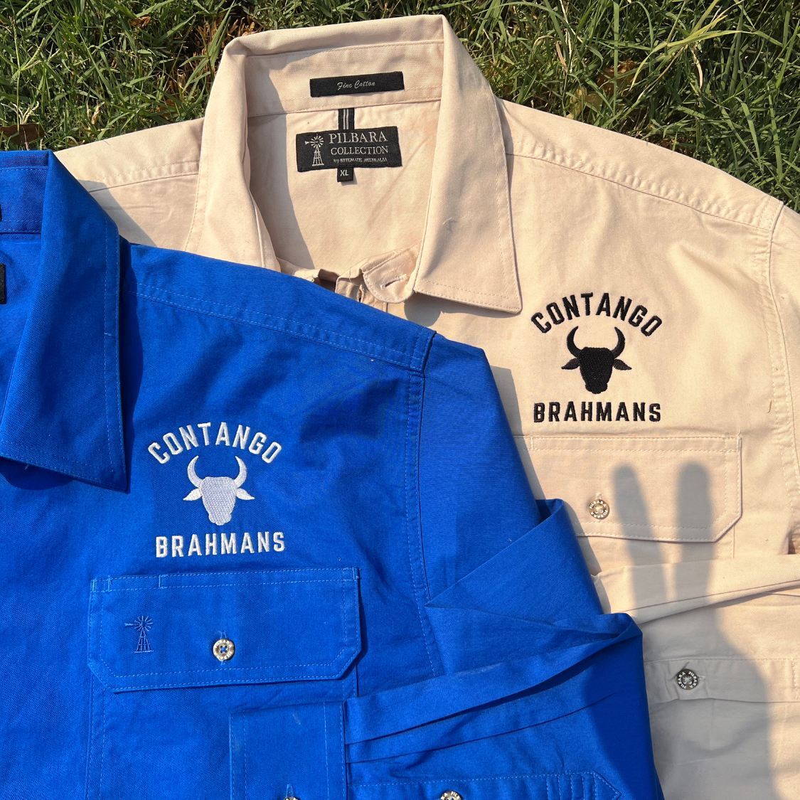 Custom embroidered work shirts with logo