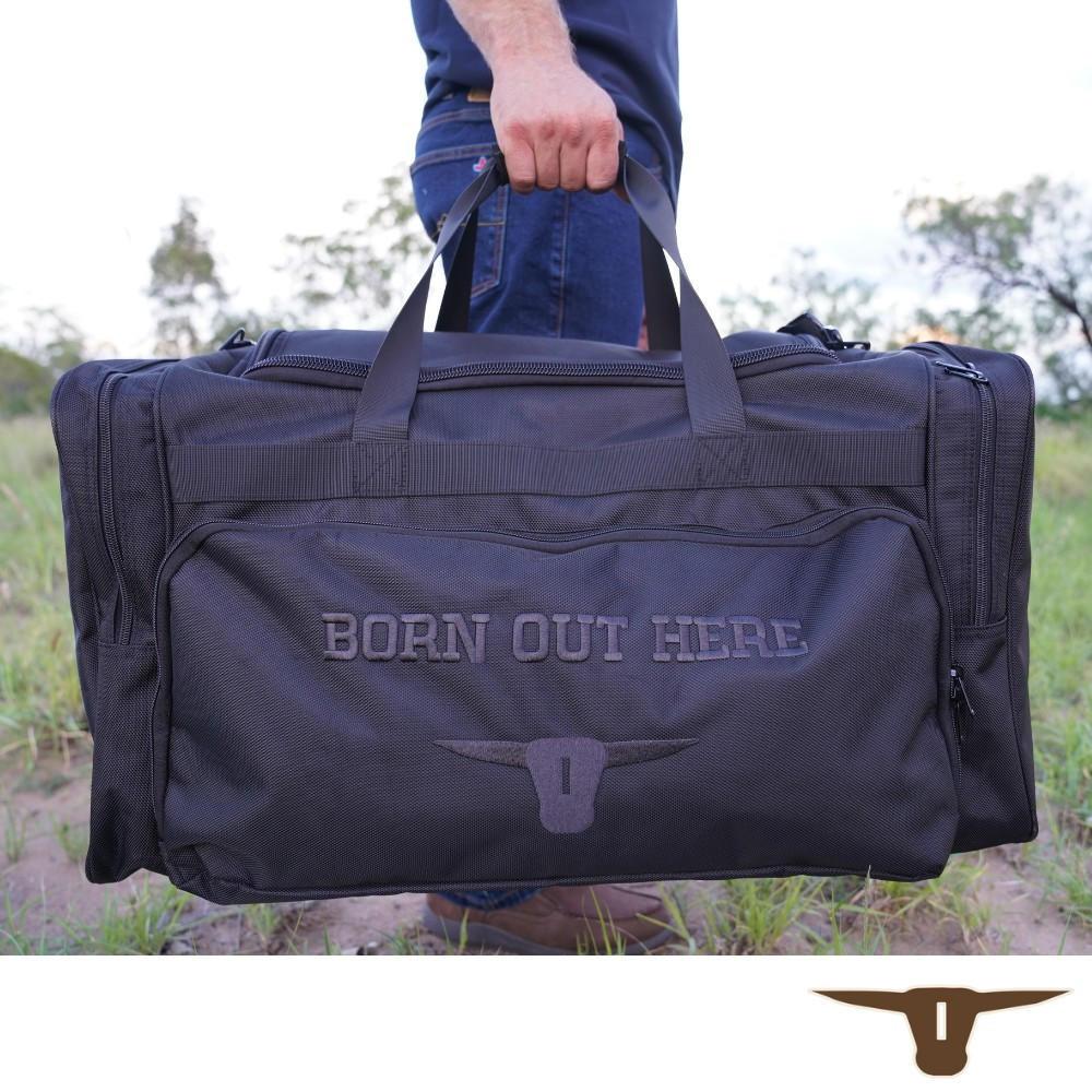 Goal digger Black Hand Embroidery Waist Belt Bag
