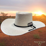  Born Out Here Guatemala Palm Leaf Hat 