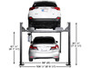 Atlas® Apex 9 ALI Certified Hobbyist 9,000 Lb. Capacity 4 Post Parking Car Lift