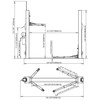 Stratus Floor Plate Open Top 10,000 lbs Capacity Single (1) Point Manual Release Lift SAE-F10S