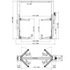 Stratus Overhead Clear Floor Direct Drive 12,000 LBS Capacity Single Point Manual Release Car Lift SAE-C12X