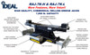 iDeal RAJ-7K-Rolling Air Jack 7,000 lb. Capacity - On The Rail - Air Bag  (Low Mount or High Mount)