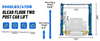  Katool  M&E  M90s 2 Post Lift 9000lbs 110v Two Post Lift Auto Lift Car Lift Hoist Equipment Heavy Duty