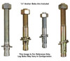 Atlas® 9,000 lb. Capacity Baseplate 2-Post Lift