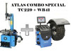 Atlas® TC229 Rim Clamp Tire Changer + WB41 Wheel Balancer Combo Package