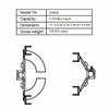 AMGO 20806 Wheel Support Adapter