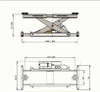 Katool KT-4M110PA 11,000 lb. 4-Post Alignment Lift with 7,000 lb Rolling Jack