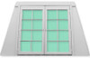 iDEAL PSB-AFCF23ASY -(1-Ph)  Paint Booth (22-6L x 13W x 8H - ID) A Frame Cross Flow