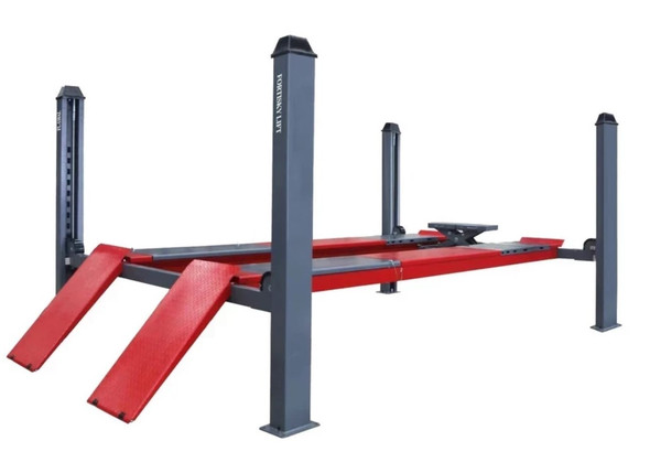 Fortisky FL-110AL 11,000 lb 4-Post Alignment Lift with 7,000 lb Rolling Jack