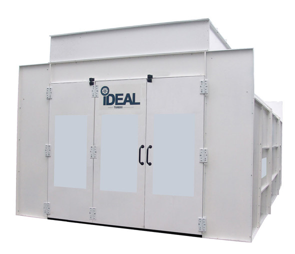 iDEAL PSB-SEMIDD26ASY-AK - Ideal Paint Booth (26L x 14W x 9.3H - ID) Semi  Down Draft Booth (3-Ph)