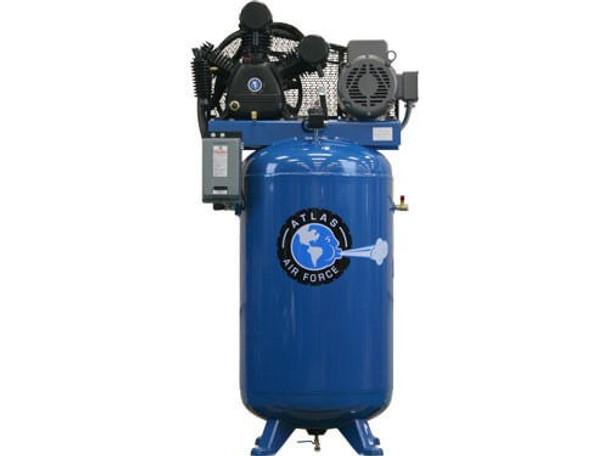 Atlas® Air Force AF9/17 Two Stage Single Phase 80 Gallon 1725 RPM Motor Air Compressor