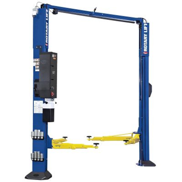  Rotary SPOA10 - 2- Stage Low Profile Two-Post Lift, Asymmetrical (10,000 LB. Capacity) 75 5/8" Rise - Shockwave Equipped