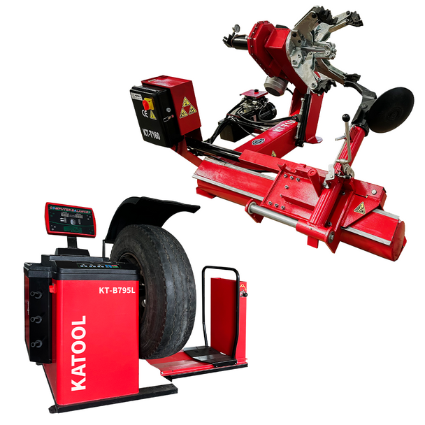 Katool Combo KT-T160 Tire Changer & Wheel Balancer KT-B795 Katool Combo KT-T160 Tire Changer & Wheel Balancer KT-B795