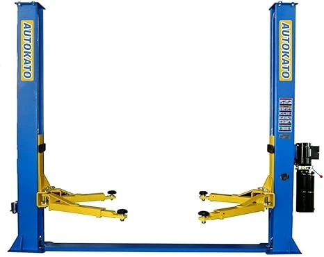 Katool KT-H115Z Symmetric 2 Post Floor-Plate Car Lift 11,000 lbs w/Low Profile Arms