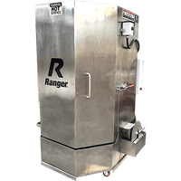 Ranger RS-500DS Stainless Steel Spray Wash Cabinet / Dual-Heaters / Low-Water Shutoff