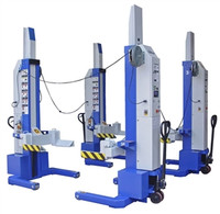 Ideal MSC-13K-B  4 x Single Mobile Column Lift System 52,800 Lbs. Capacity 